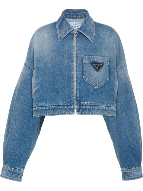 prada denim jacket dupe|prada denim jacket women.